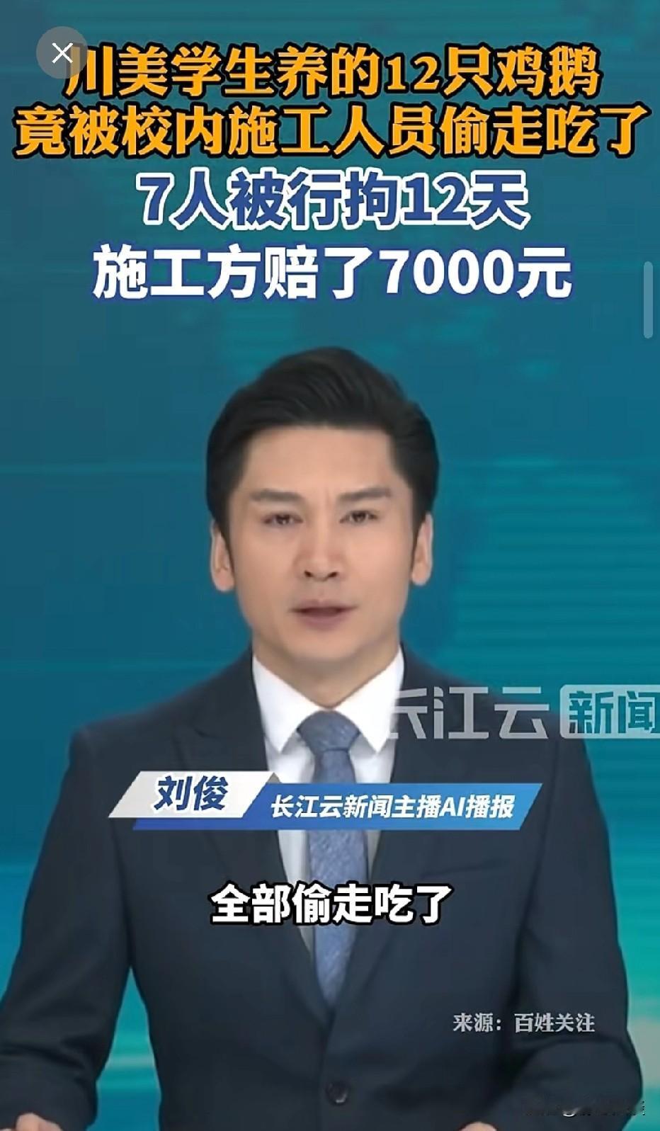 四川，一学院的学生组建了“快乐小鸡喂养合作社”，养了10只鸡、2只鹅。同学们之前