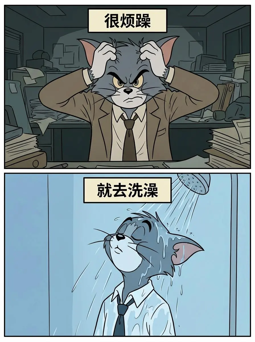 成年人不用总逼着自己刀枪不入，累了就歇一歇。
