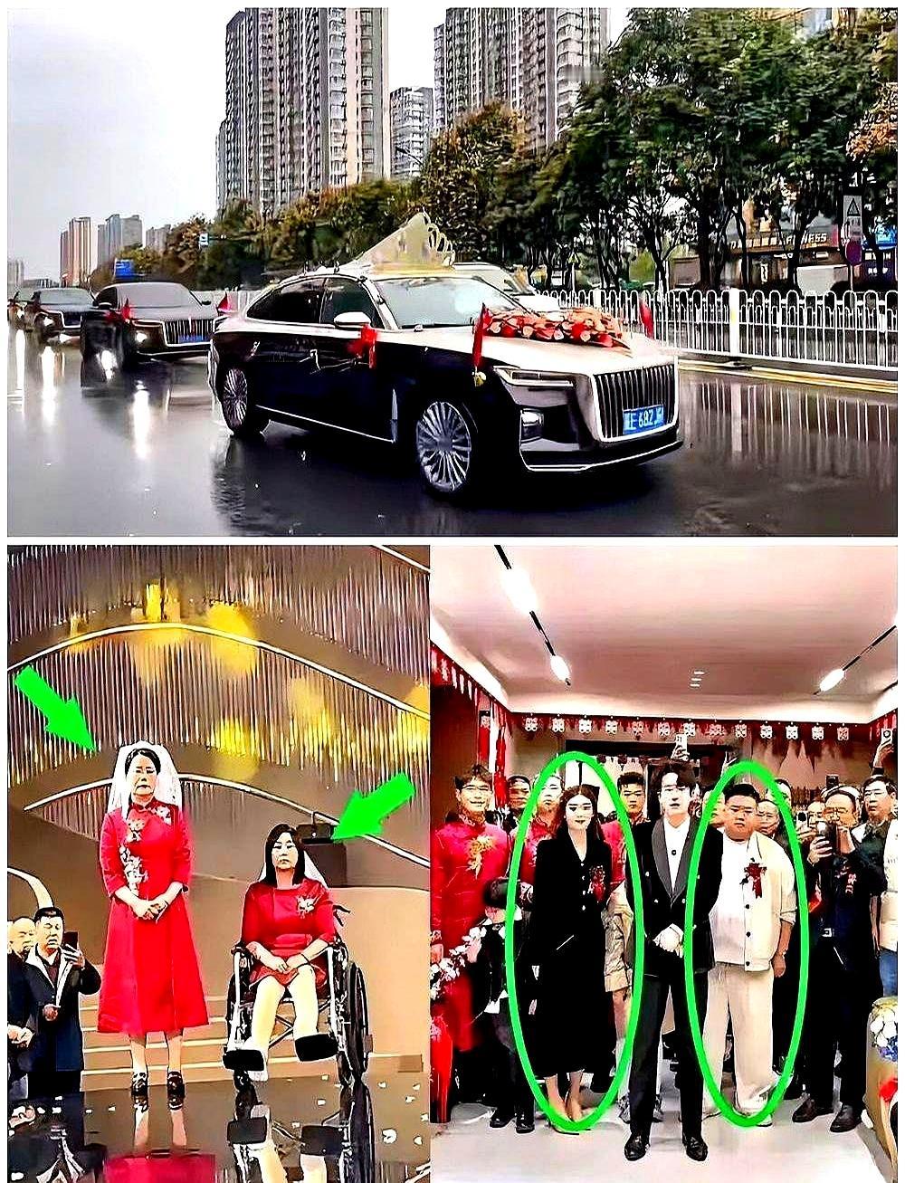 解清帅婚礼上，俩妈穿红礼服配白头纱，哥嫂一身黑白，网友吵翻了！有人说“中西混