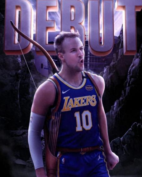 湖人新援首秀太惊艳！詹姆斯两双！湖人战胜勇士肯纳德终于穿上了紫金战袍，26分