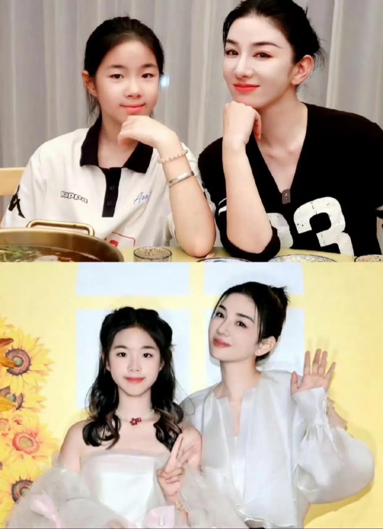 黄奕女儿钟丽缇女儿同框奕夸钟丽缇两个女儿漂亮，让女儿黄芊玲跟考拉Jaden合照，