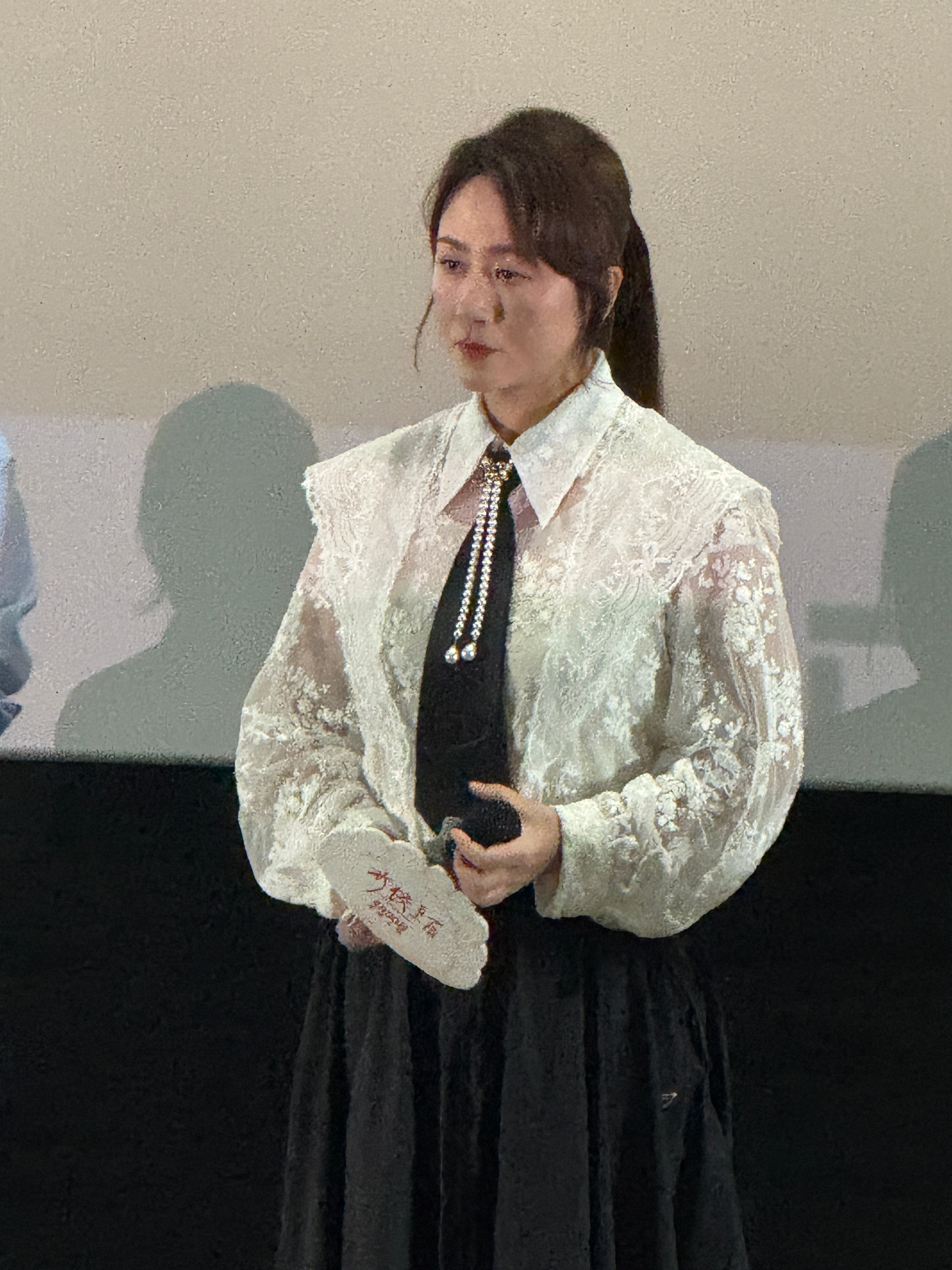 看了《水饺皇后》首映礼，还看到了马丽老师，本人好美！！！！（电影也很好哭电影水