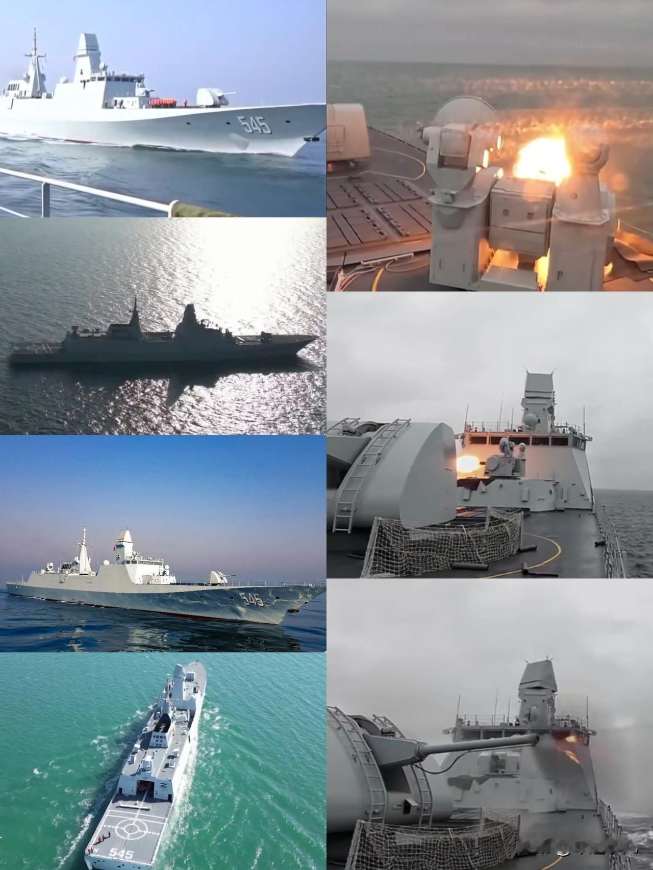 真的好快，054B首舰入列一周年了，超多视角画面公开！2025年1月22日，