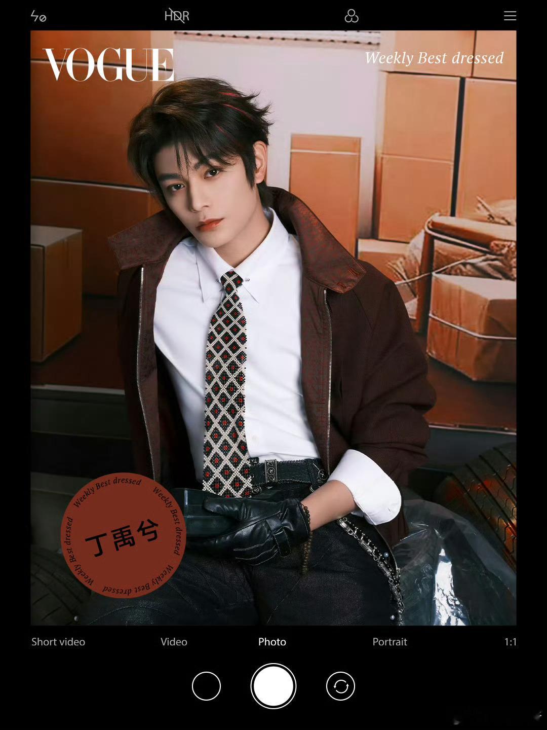 VOGUE男明星一周最佳穿搭丁禹兮吴磊张康乐宋威龙​​​