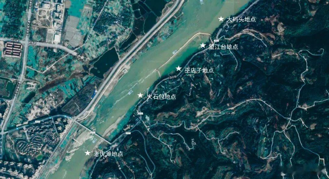 江口沉银民谣也是“紧箍咒”刚到江口时，面对茫茫江水，那句“石龙对石虎，金银万万