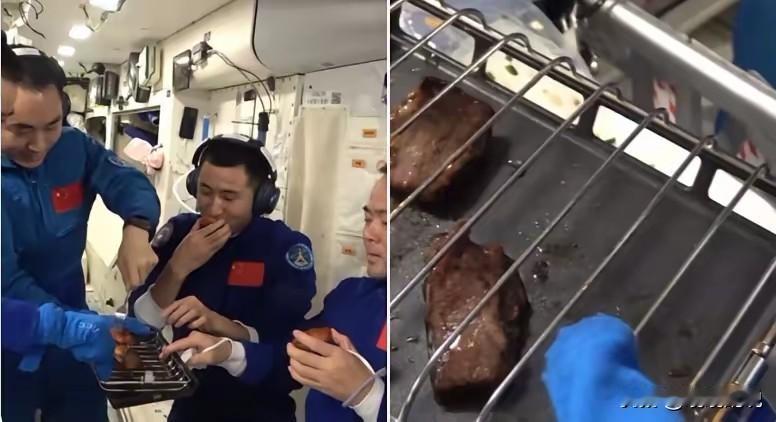 中国航天员太空烤鸡翅，美国网友的评论扎心了！真没想到，中国航