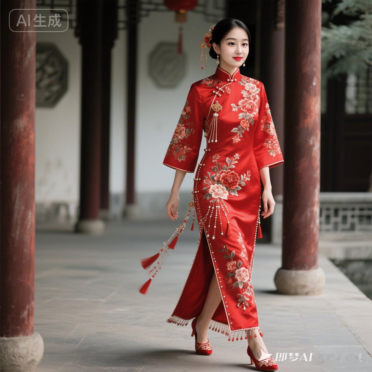 优雅旗袍，步履生姿，尽显东方韵味！