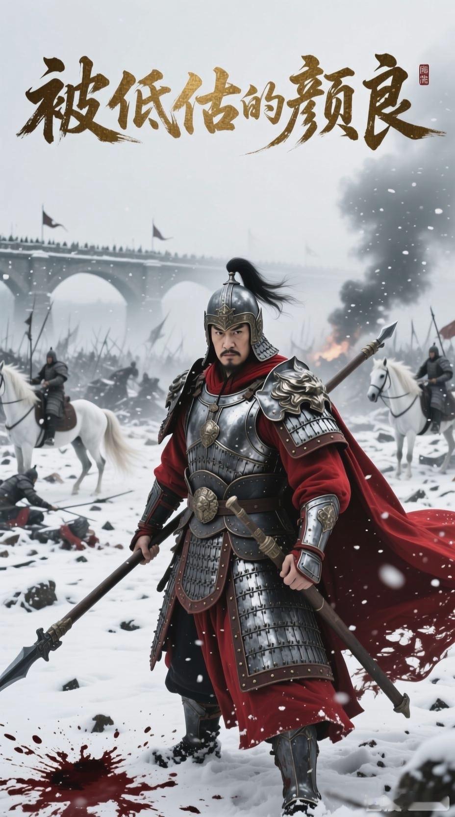 颜良二十回合速败徐晃，绝非泛泛之辈，他的死从来不是武艺远逊关羽。当时曹操声东击西