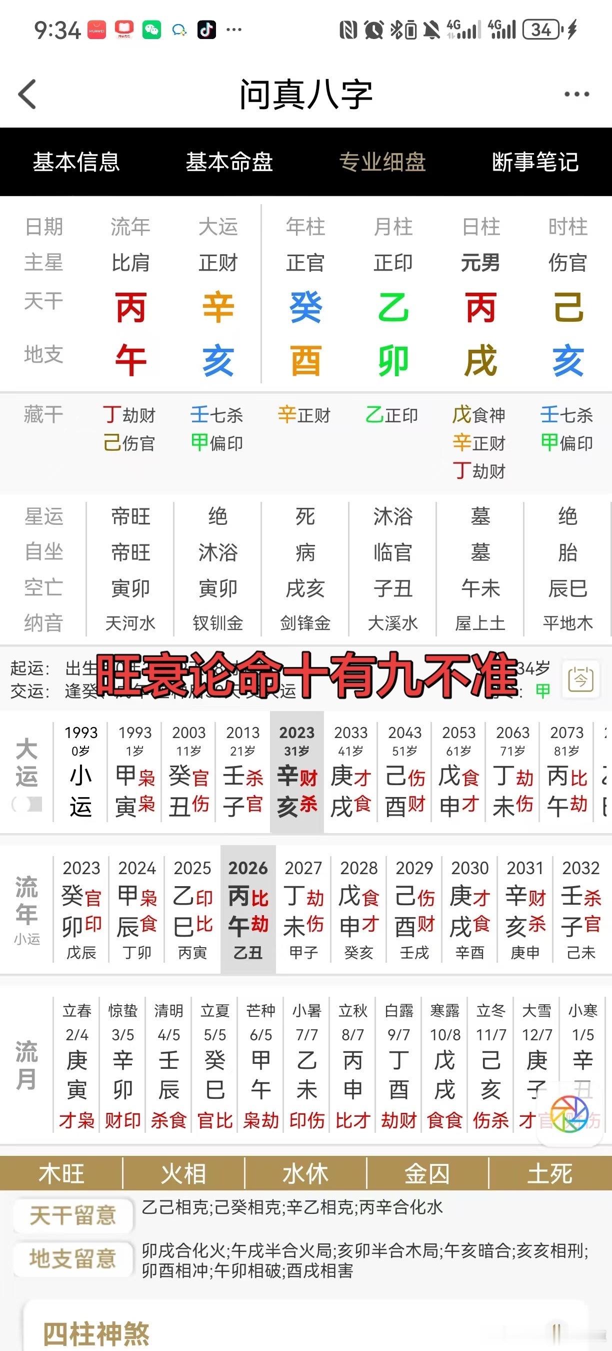 易学大师梁湘润曾这样说过，什么身强身弱用什么忌什么在给别人算命的时候一点都用不上