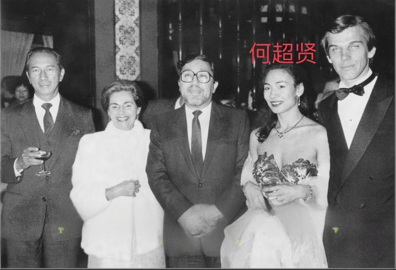 没想到当年站在赌王原配身旁，一身文艺气质的二小姐何超贤，日后会卷入轰动全港的赌王