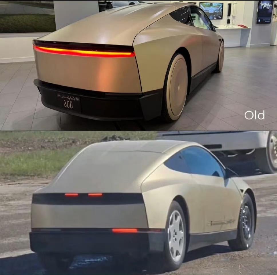 网传的特斯拉无人驾驶出租车量产版无伪装谍照！特斯拉Cybercab量产车无伪