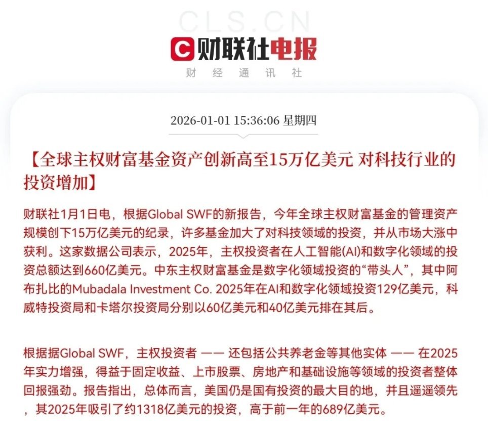 利好！大利好！节后大科技预计又要起飞了！又稳了！满仓大科技的股民们元旦假期可以放