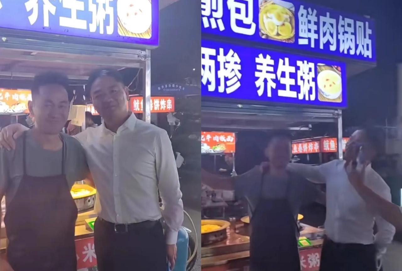 终于明白为啥宿迁人都这么支持刘强东了，就冲他昨晚在夜市的一个小举动，换谁都忍不住