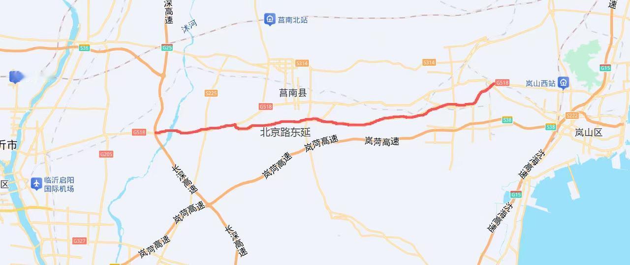崇德大道联通济宁城区与兖州、曲阜，临沂北京路东延快速路直通莒南、临港，这两座鲁南