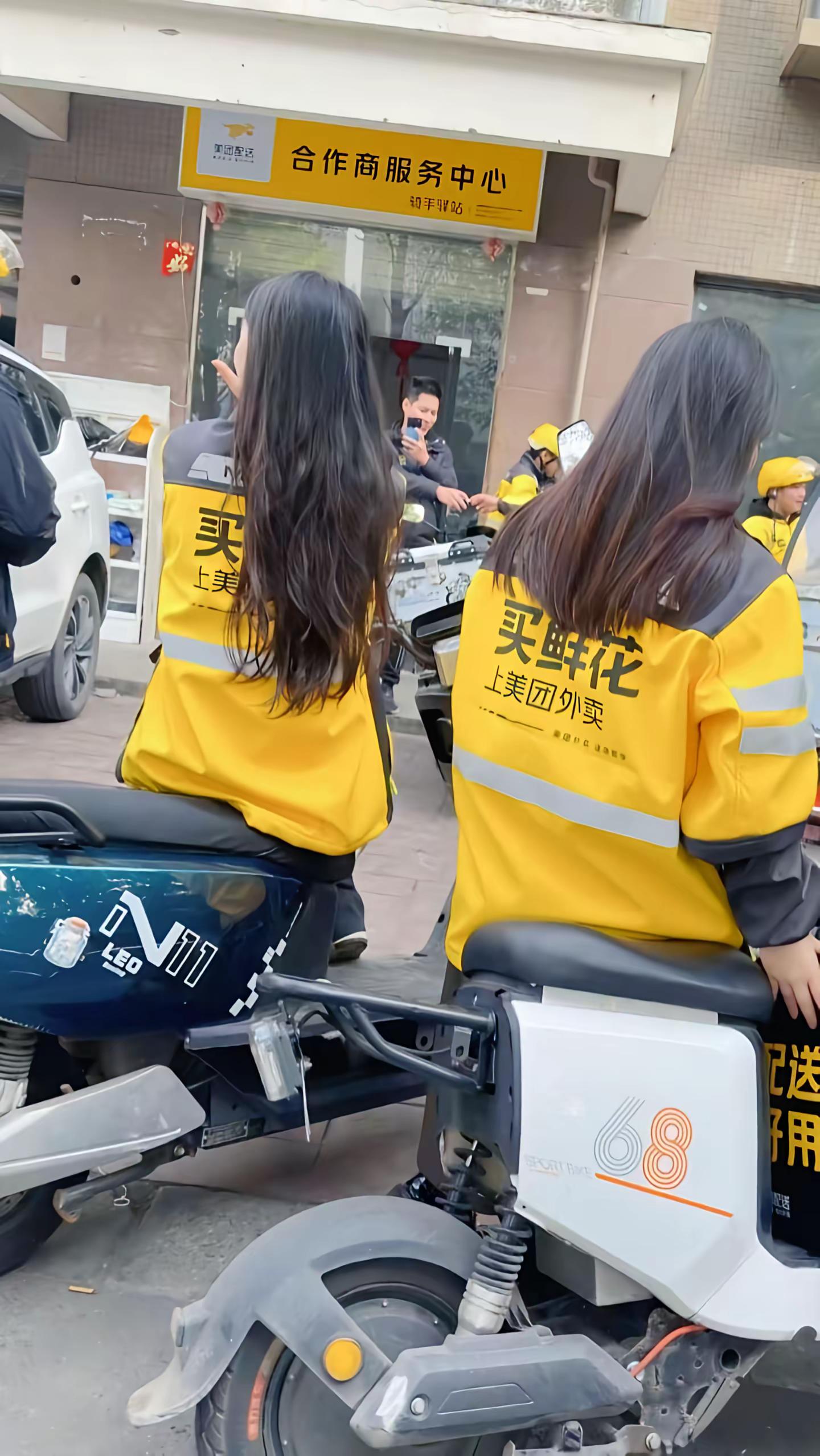 越来越多的女生加入外卖行业，太卷了