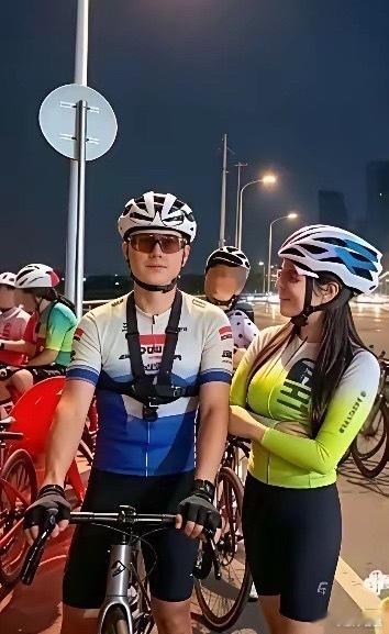 其实，鸟哥与阿琳挺搭！鸟哥帅气十足，像超人！梁女士前挺后翘，女人味十足！​看他俩