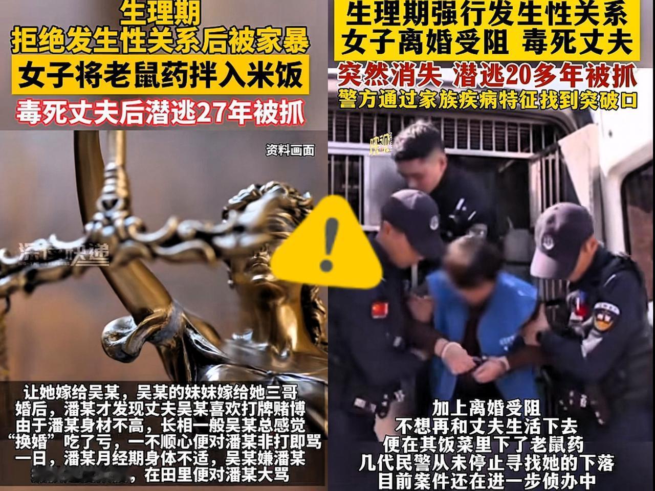 潘某看着判决书，想起二十七年前那个早晨。她把老鼠药拌进米饭时，手抖得厉害。丈