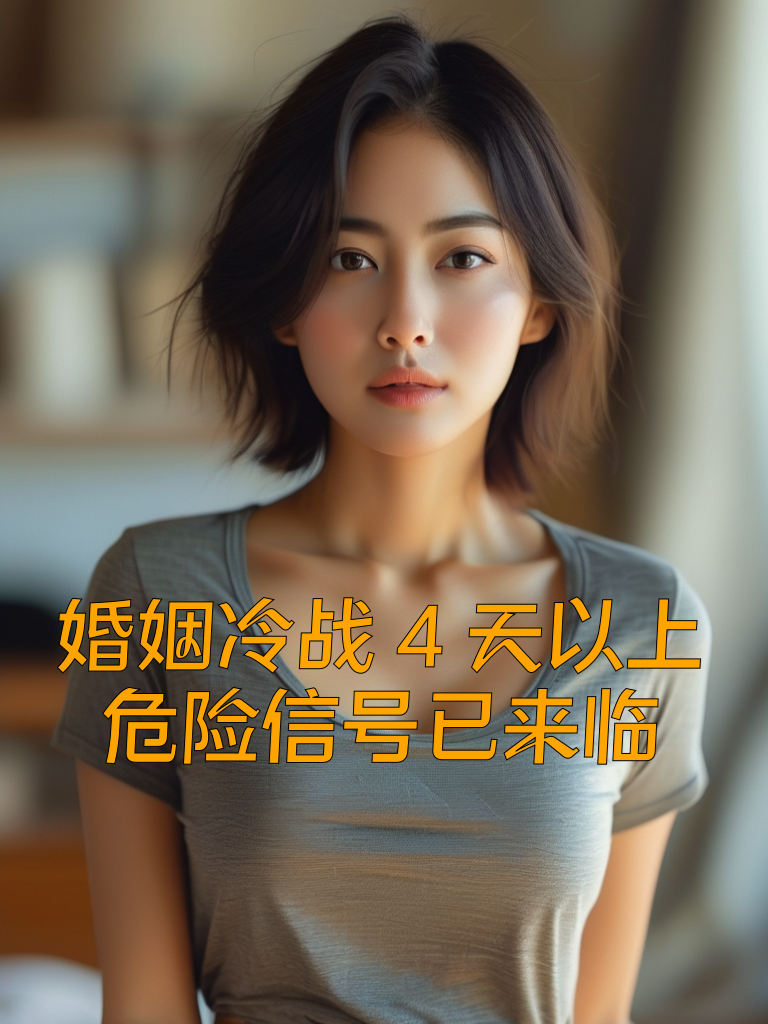 婚姻冷战4天以上，危险信号已来临