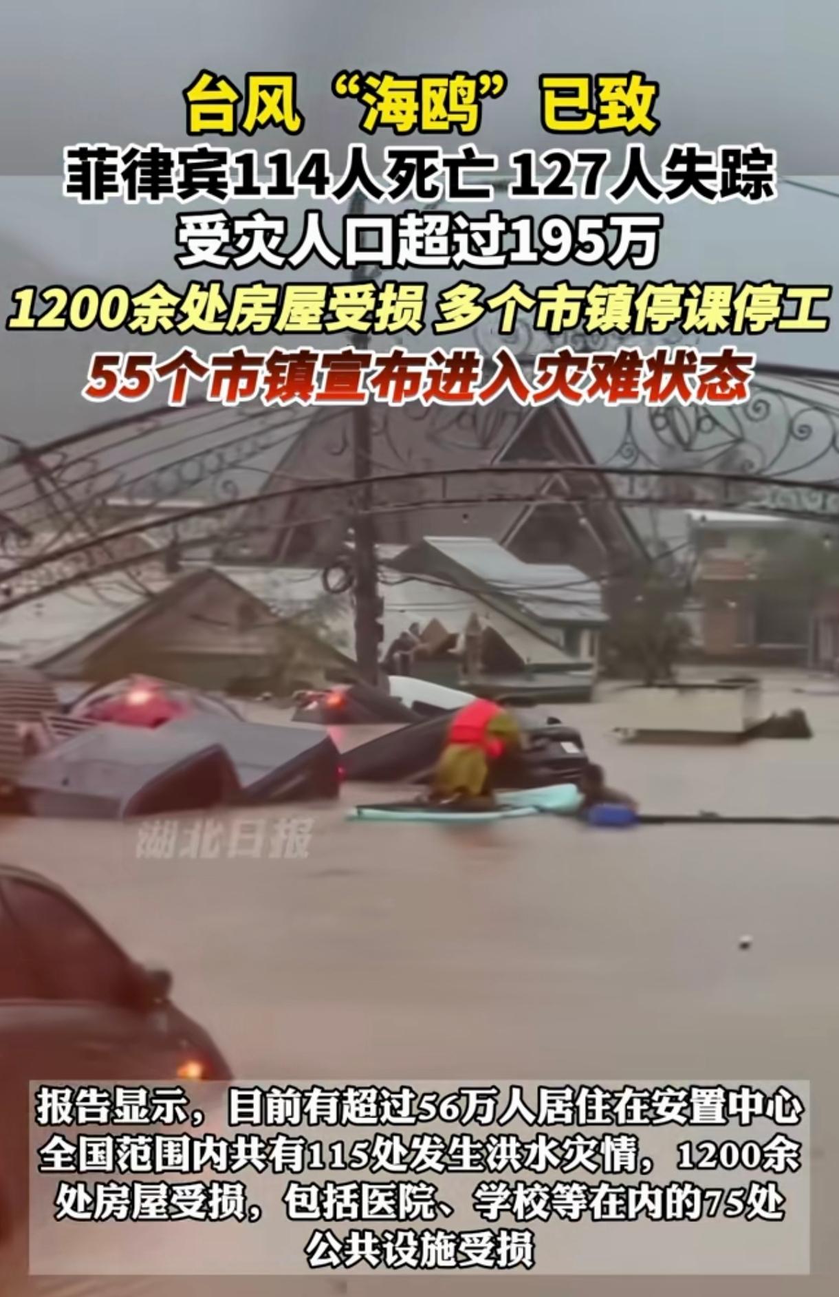 菲律宾被台风“海鸥”袭击，全国进入灾难状态。他们又把目光投向了中国。美国、日本、