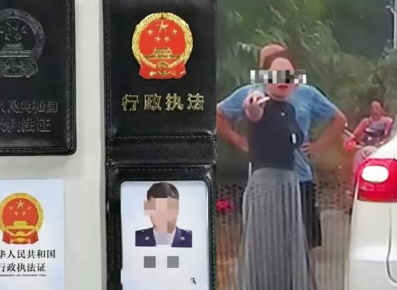 其实“亮证奔驰姐”有一点不容置疑，她的丈夫黎某是消防救援站的二级消防员，虽然消防