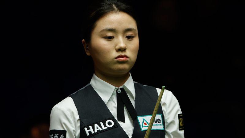 白雨露单杆1451，创造女子斯诺克历史记录！北京时间，11月2日，在中国南