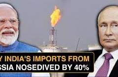 在美国的淫威下，中印进口俄油呈现两极化！印度不敢进口的石油，全都成了中国的盘中餐