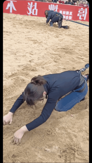 美女累死也赢不了！