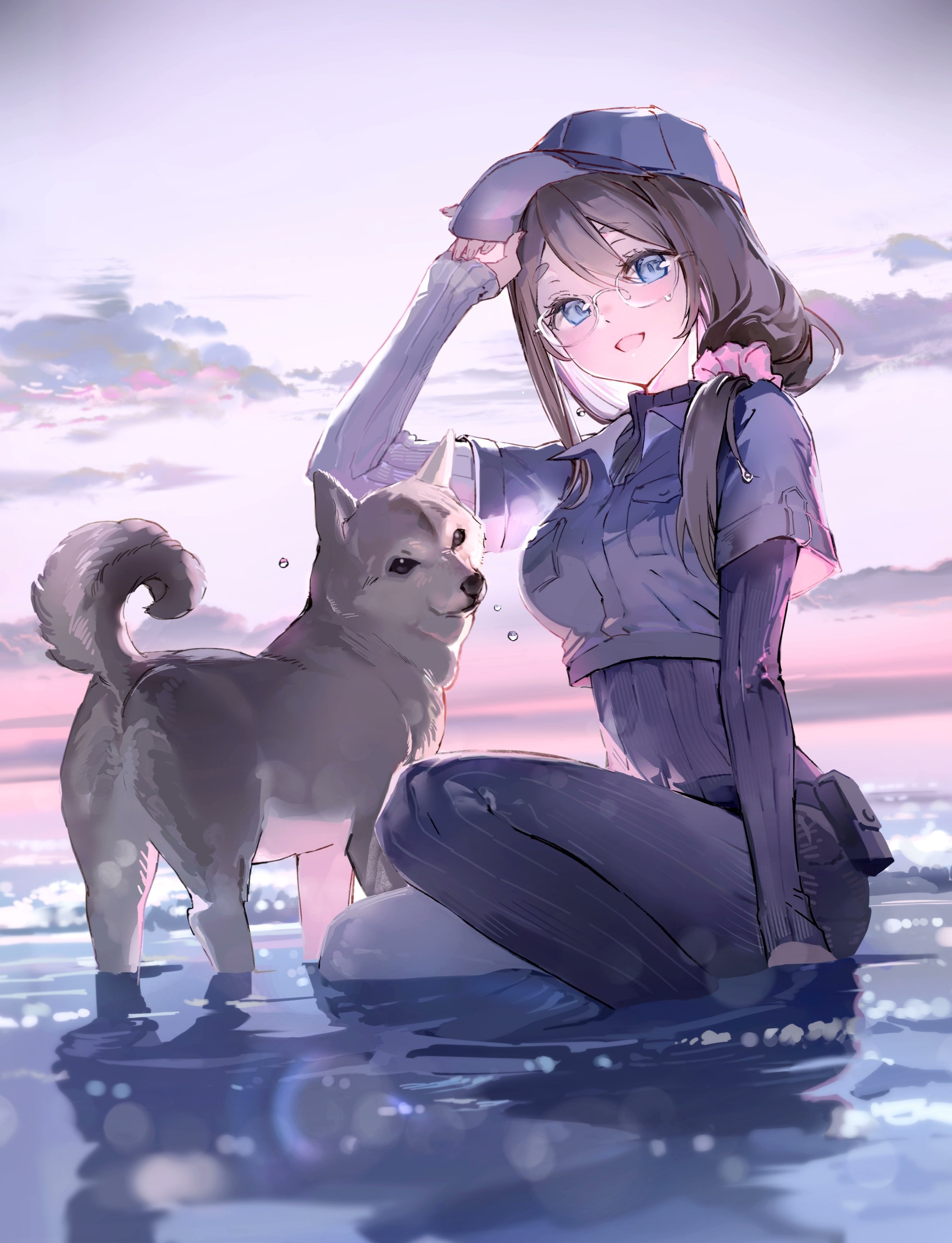 动漫海边邂逅画师：Anmipid：212801​​​