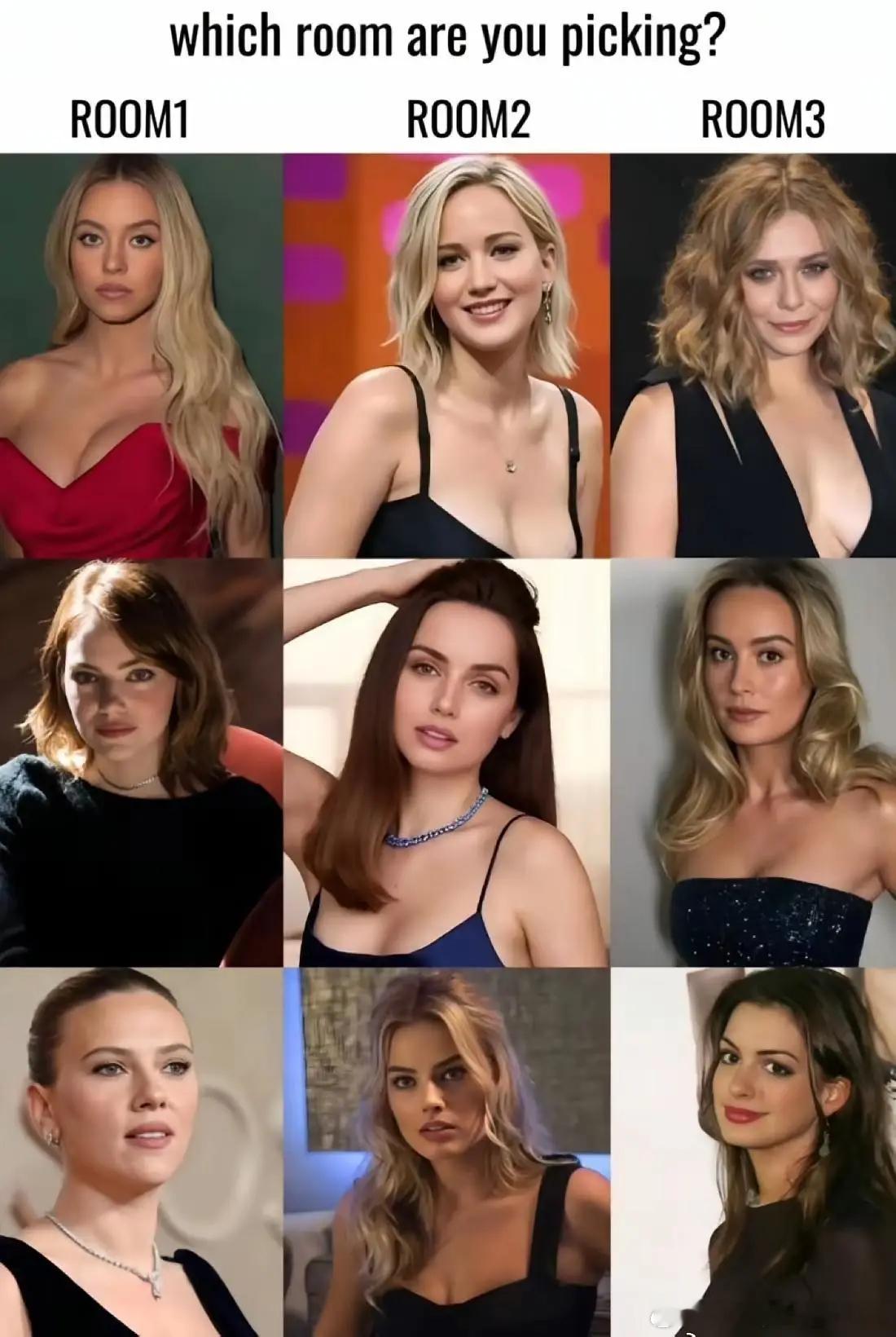 这个帖子在外网爆了，你会选择几号房间？