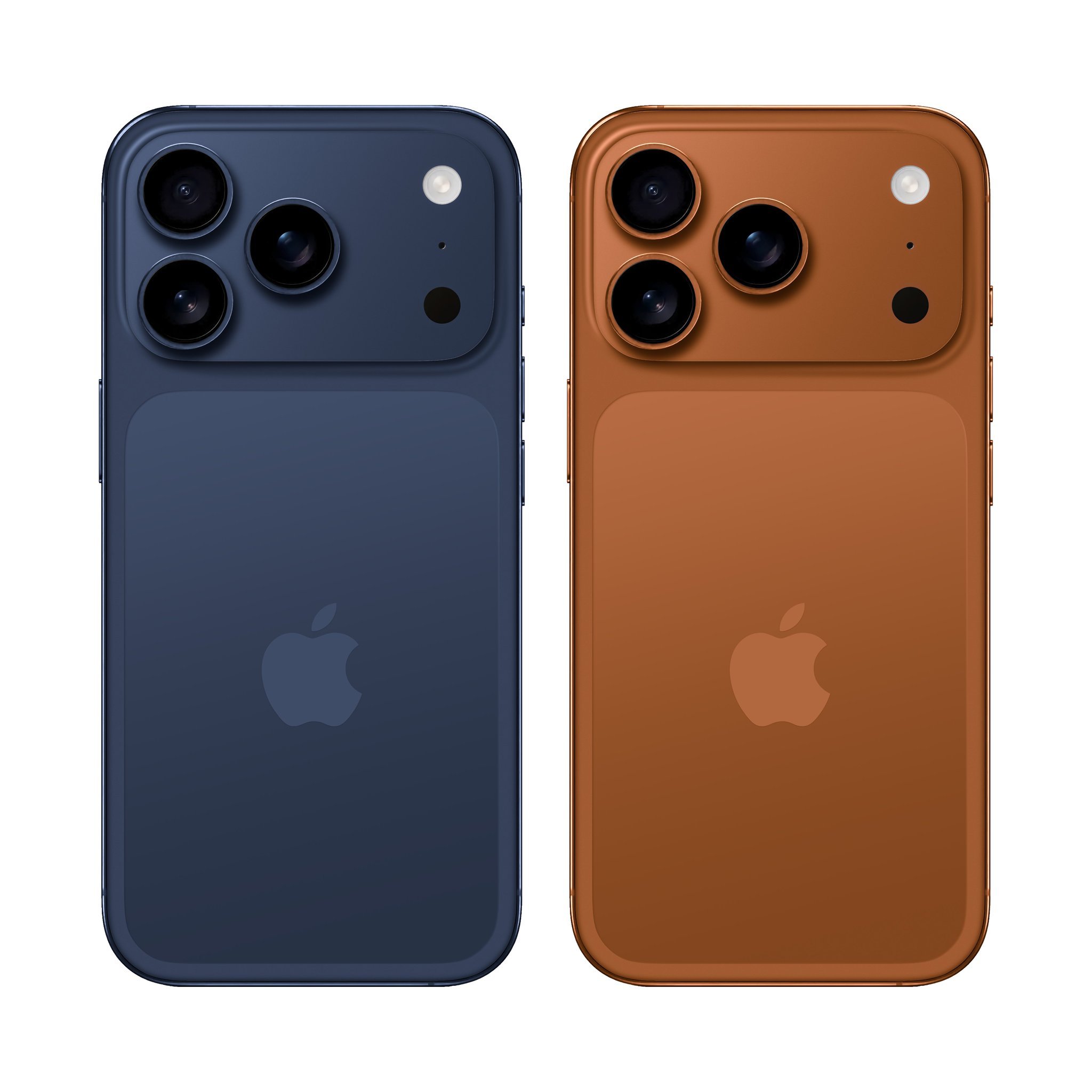 iPhone17Pro深蓝色回归了，还新增了一款橙色，大家觉得好看吗？[