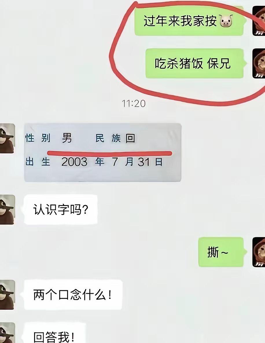 完了，玩了这么久万万没想到他是回族，怎么办