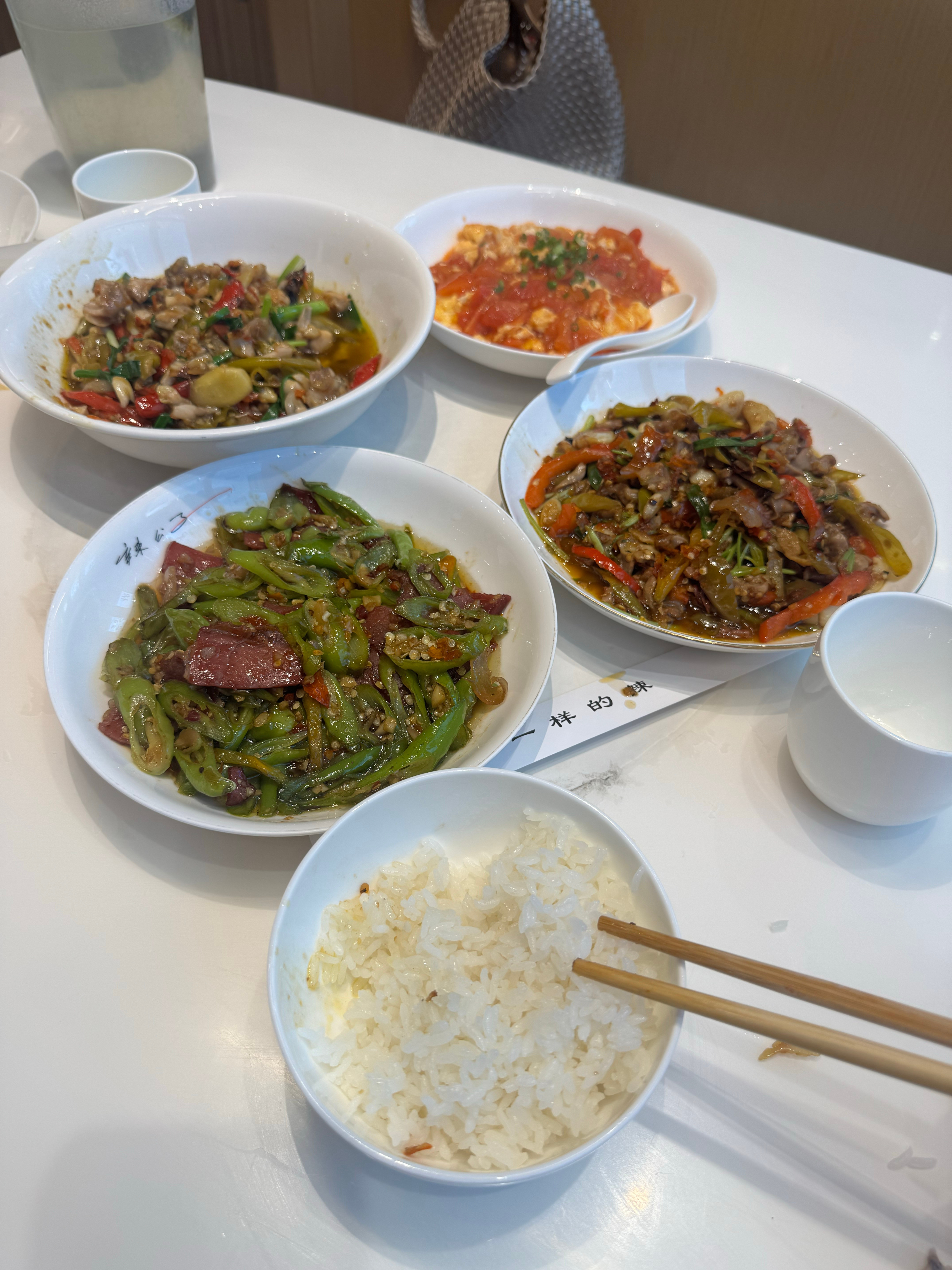 我一个星期内吃了两次辣公子..​​​