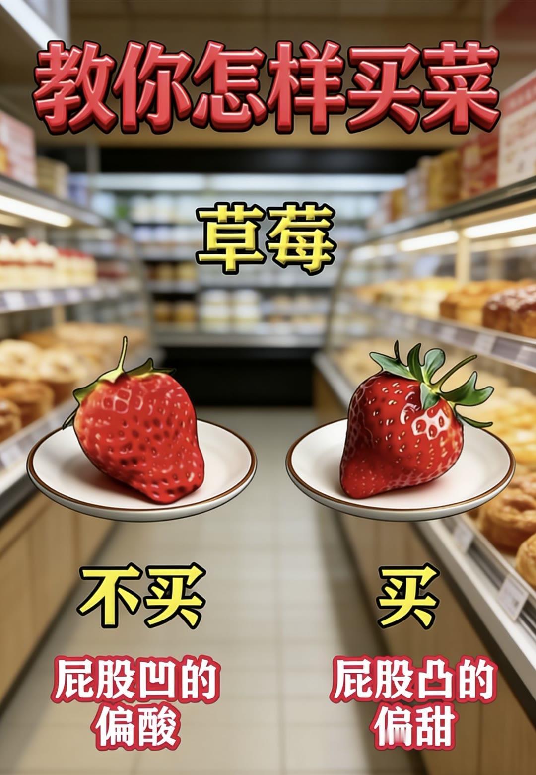 买菜买水果小窍门。涨知识生活小常识买菜技巧买菜正确方法蔬菜选购小技巧