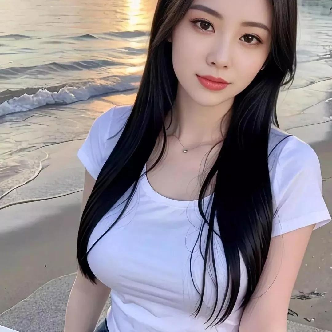 海边的落日余晖，温柔的你我。余晖治愈系风景日落晚霞照海滩海边治愈系落日海边