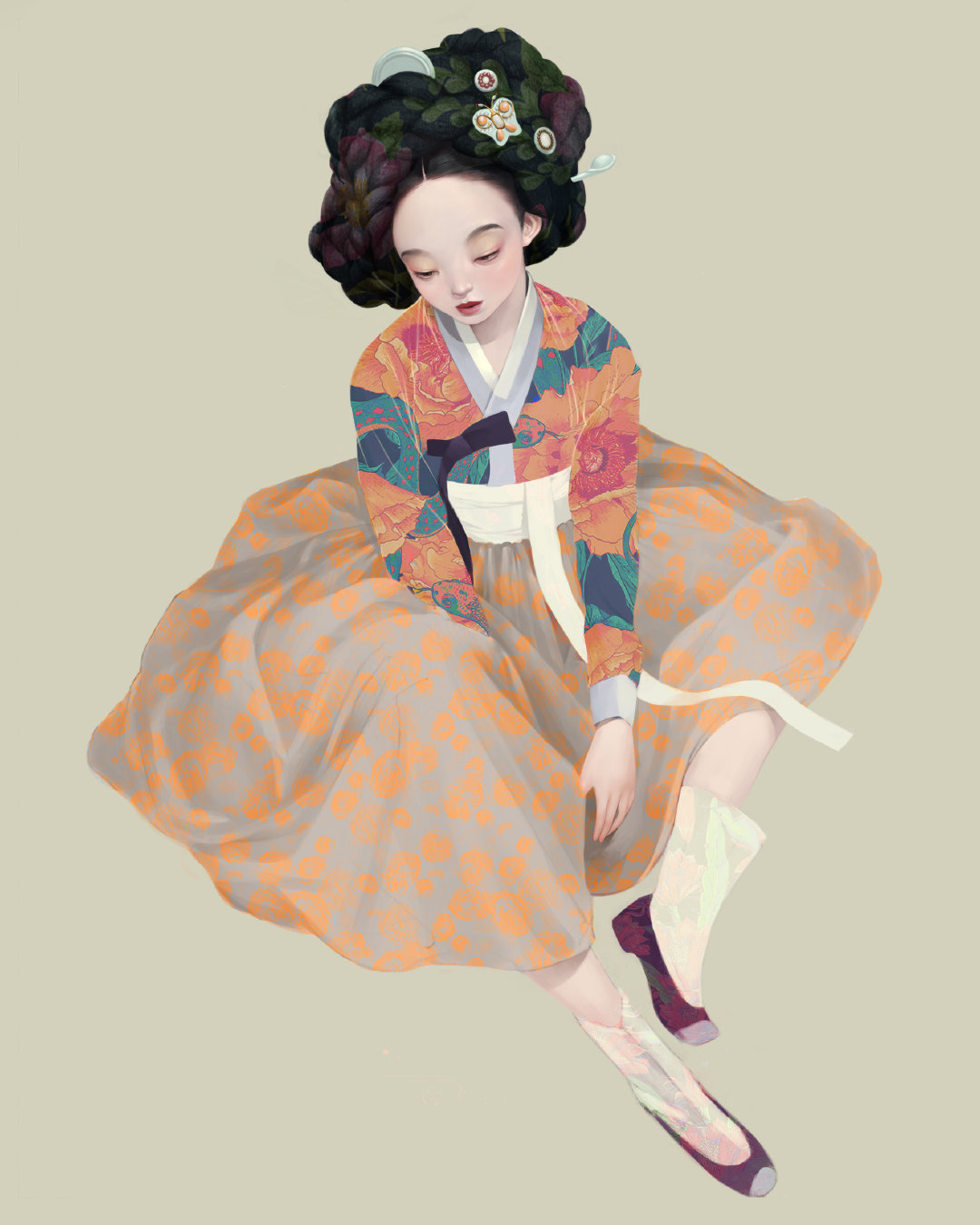 绘画欣赏韩国插画师SiwooKim​​​
