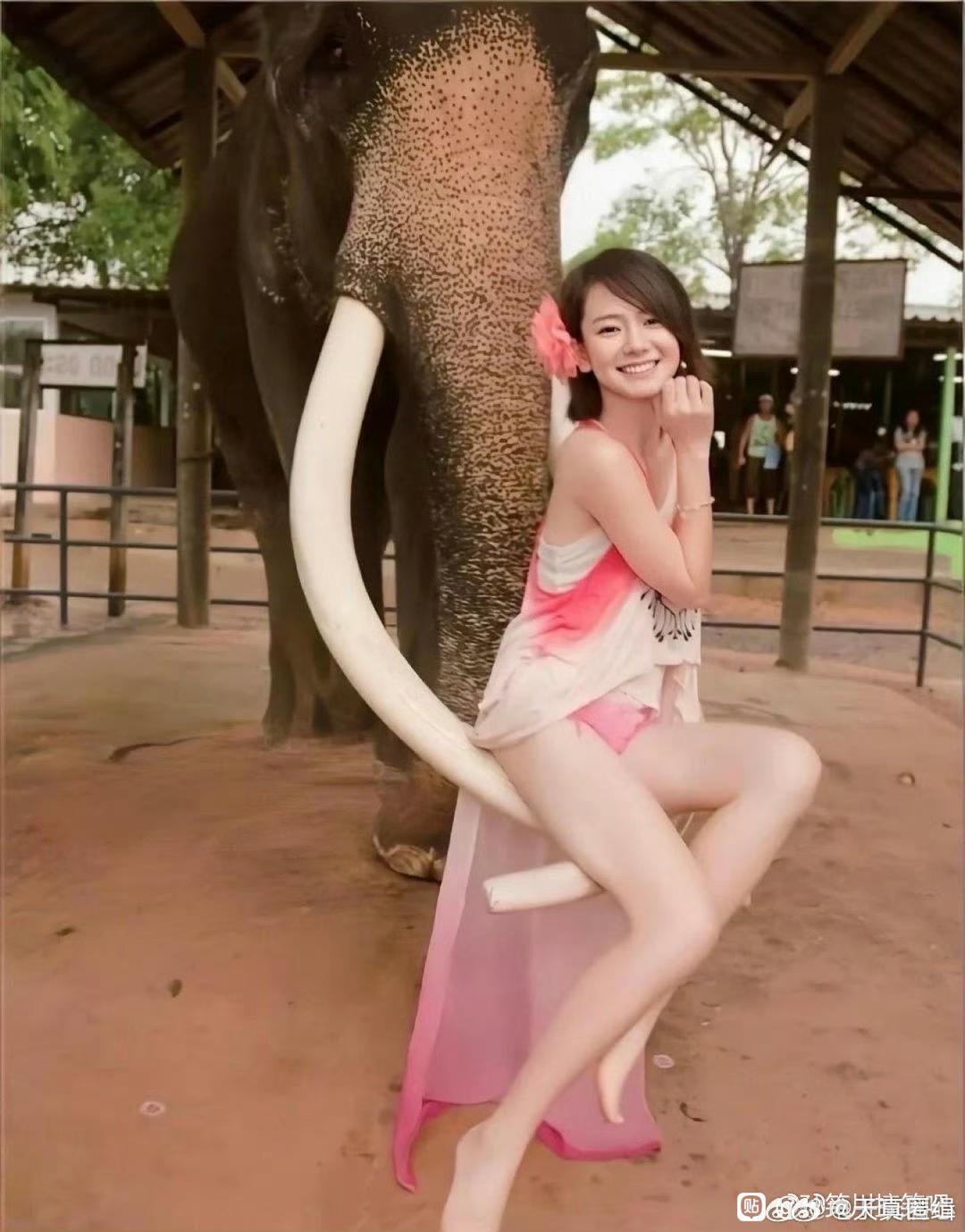 戚薇年轻时是真的嫩，笑容太有感染力了