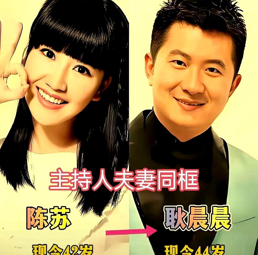 主持人夫妻同框，别告诉我你不认识他们。不是大明星，却比很多明星还“能打”。打开电