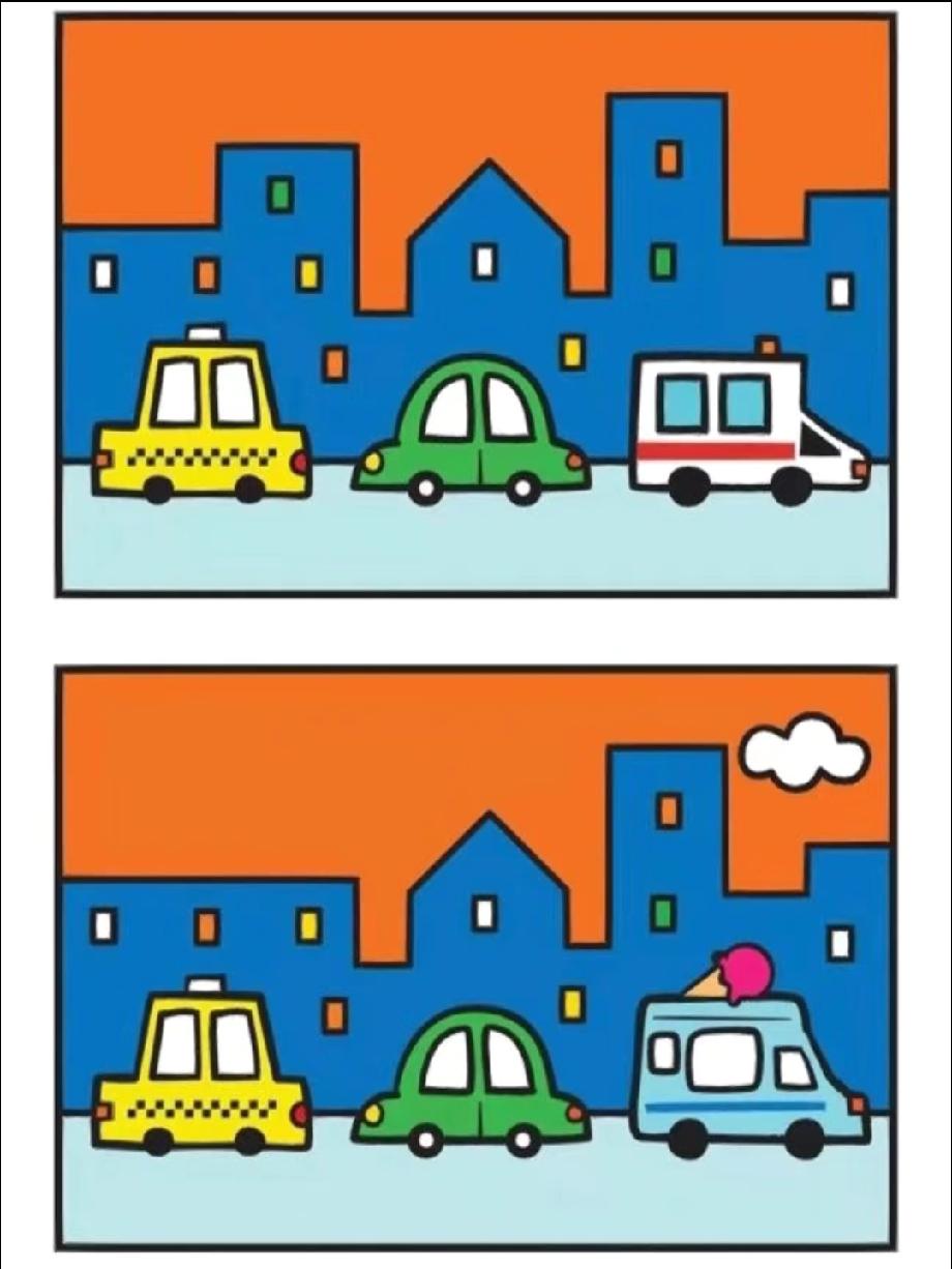 别吹自己眼神好了！这生日图的4处不同，90%的人漏了最明显的那个…你找全了吗？