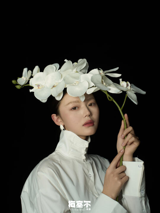 为什么摄影师总爱让你拿枝蝴蝶兰？