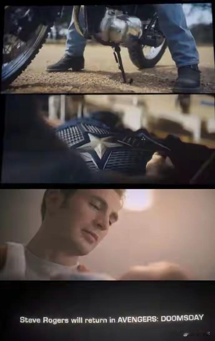 看了《复仇者联盟5》的预告片，演员克里斯·埃文斯确认回归复联，这一次他是带着宝宝