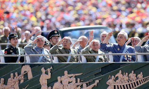 官宣了！中国将在9月3日举行阅兵仪式，计划邀请台湾地区的国民党抗战老兵观礼，“台