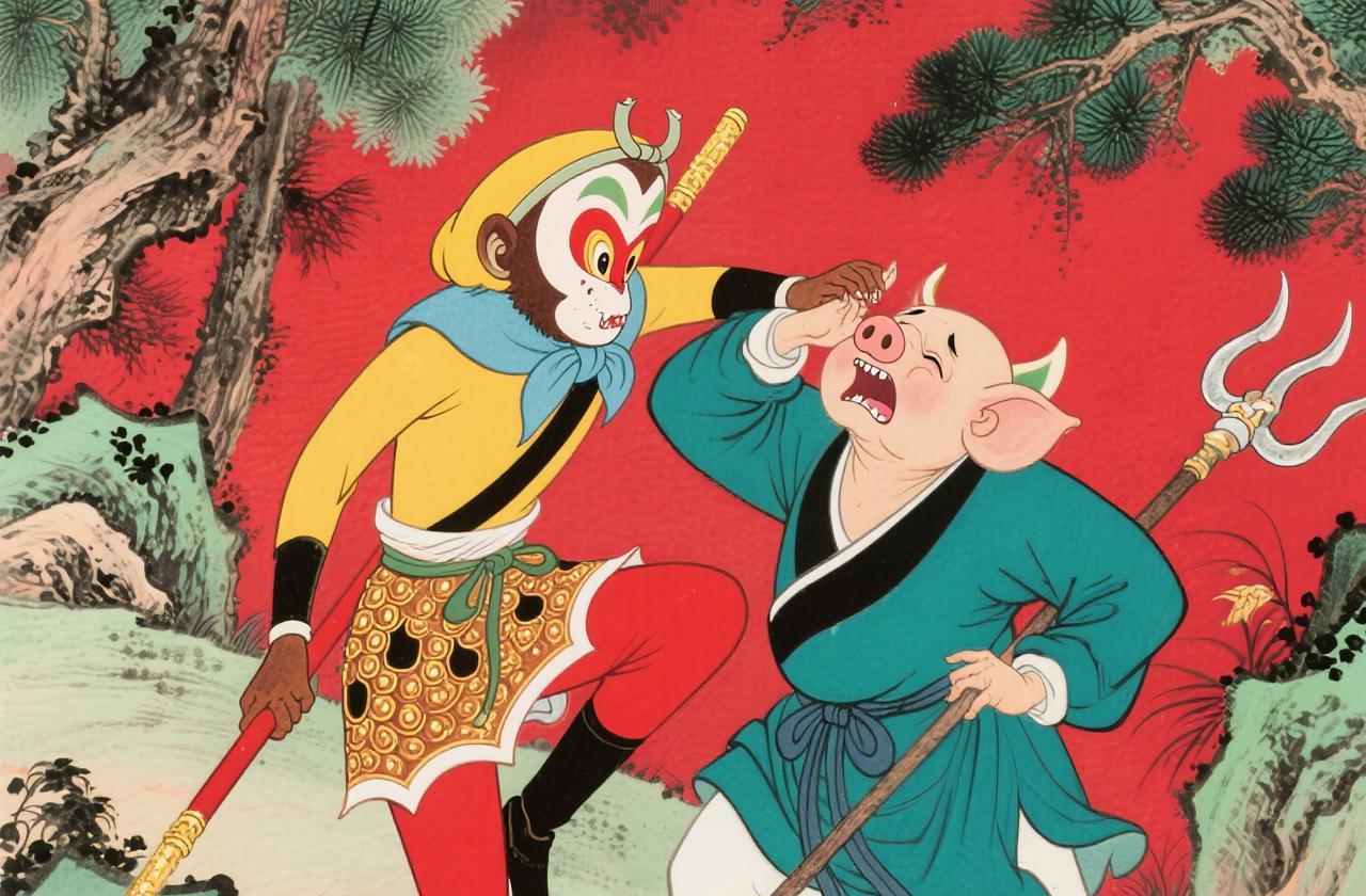 孙悟空为啥是猴？猪八戒偏是猪？让老虎显显威风，狐狸耍耍机灵不行吗？孙悟空那“心