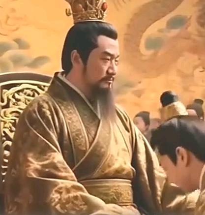 刘禅魂魄来到地府，一眼看见刘备，红着眼冲过去，扑通一声跪倒在地，抱着刘备崩溃大哭