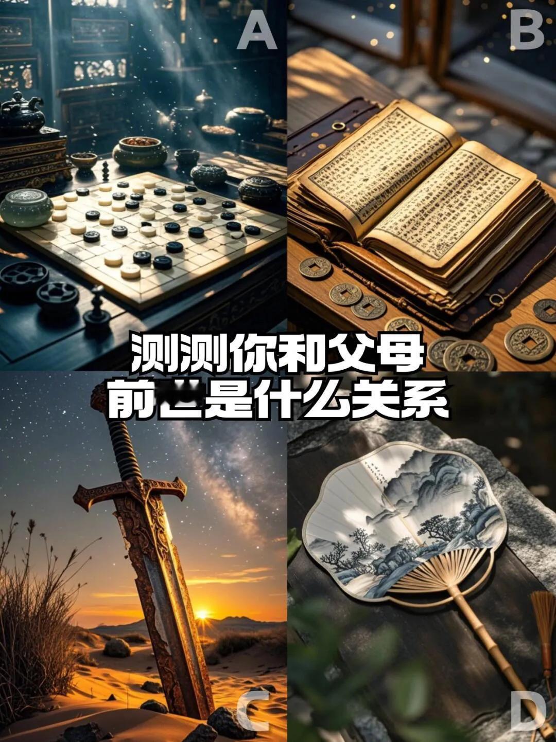 心理测试测测你和父母前世关系是什么？？今天我们要进行一个有趣的测试，让你了解