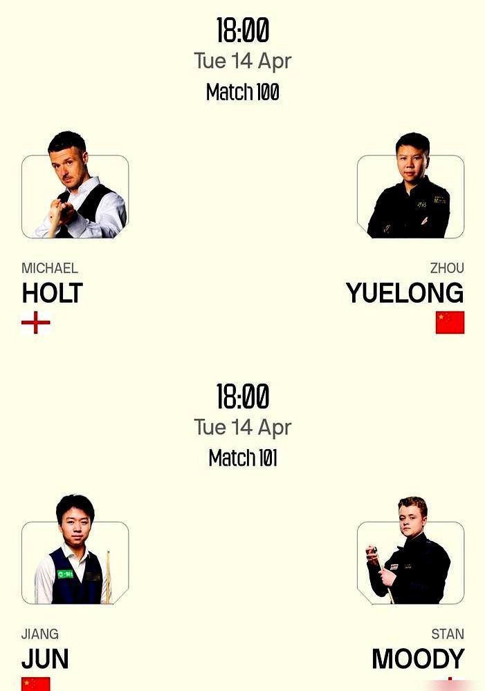 11名中国选手杀进克鲁斯堡正赛，赵心童正以卫冕冠军身份重返谢菲尔德。别再