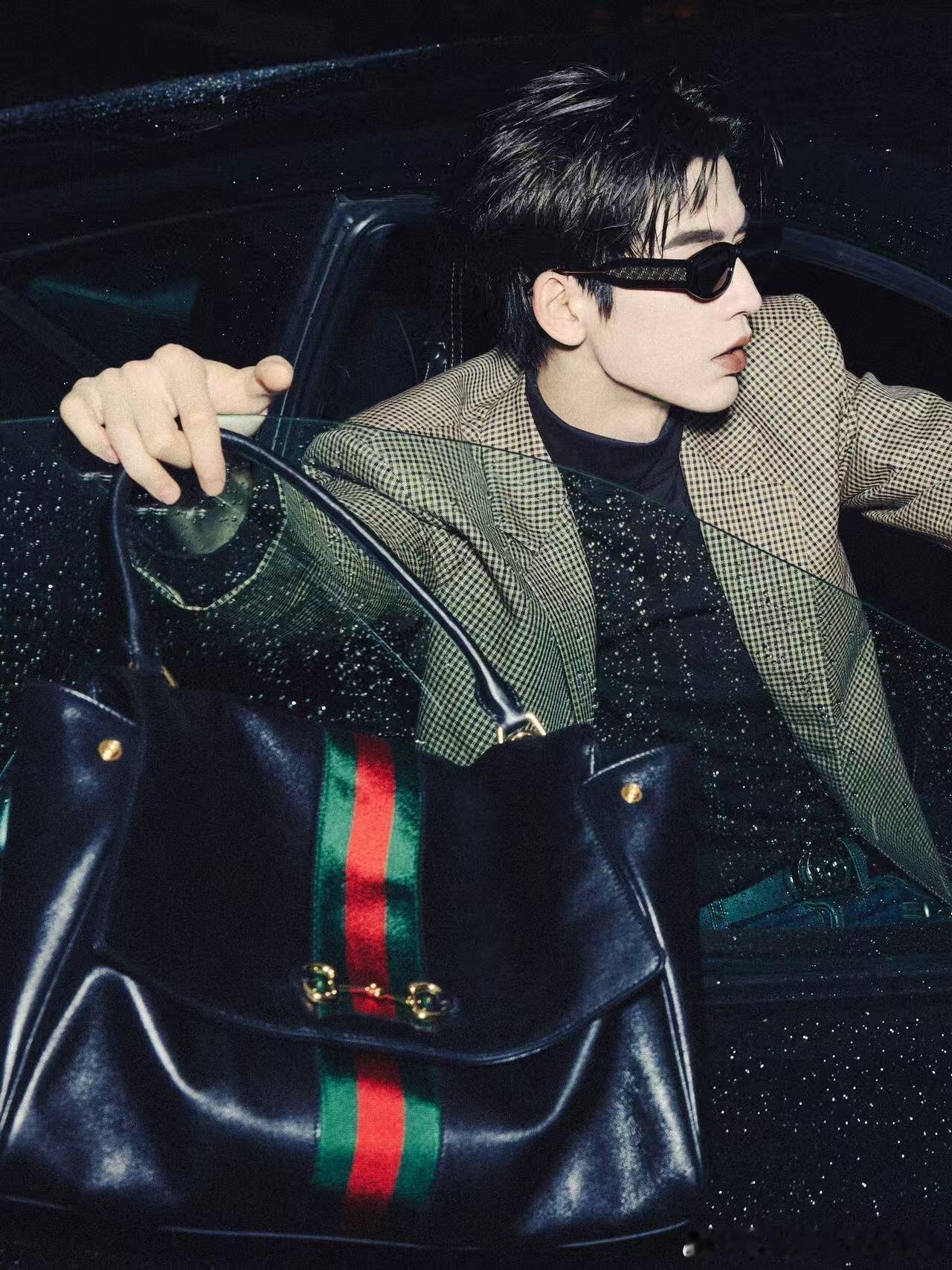 张凌赫穿Gucci是真的好看脸蛋身材气质无一不顶