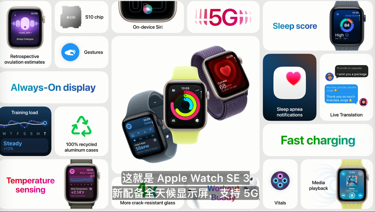AppleWatch太惨了，竟然没有一个热搜！也难怪，这次苹果手表真的没啥大的