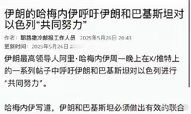 巴基斯坦巴基斯坦总理夏巴兹·谢里夫应邀访问伊朗，哈梅内伊呼吁伊斯兰国家团结，并忽