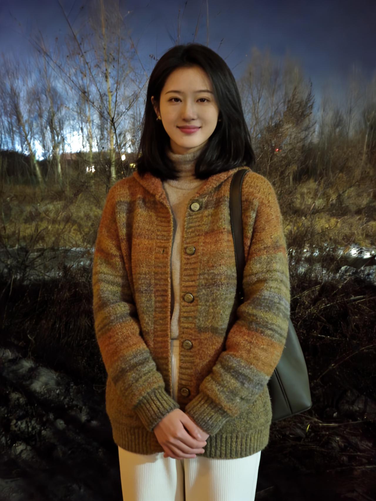 星垂平野暗，人立晚风前。