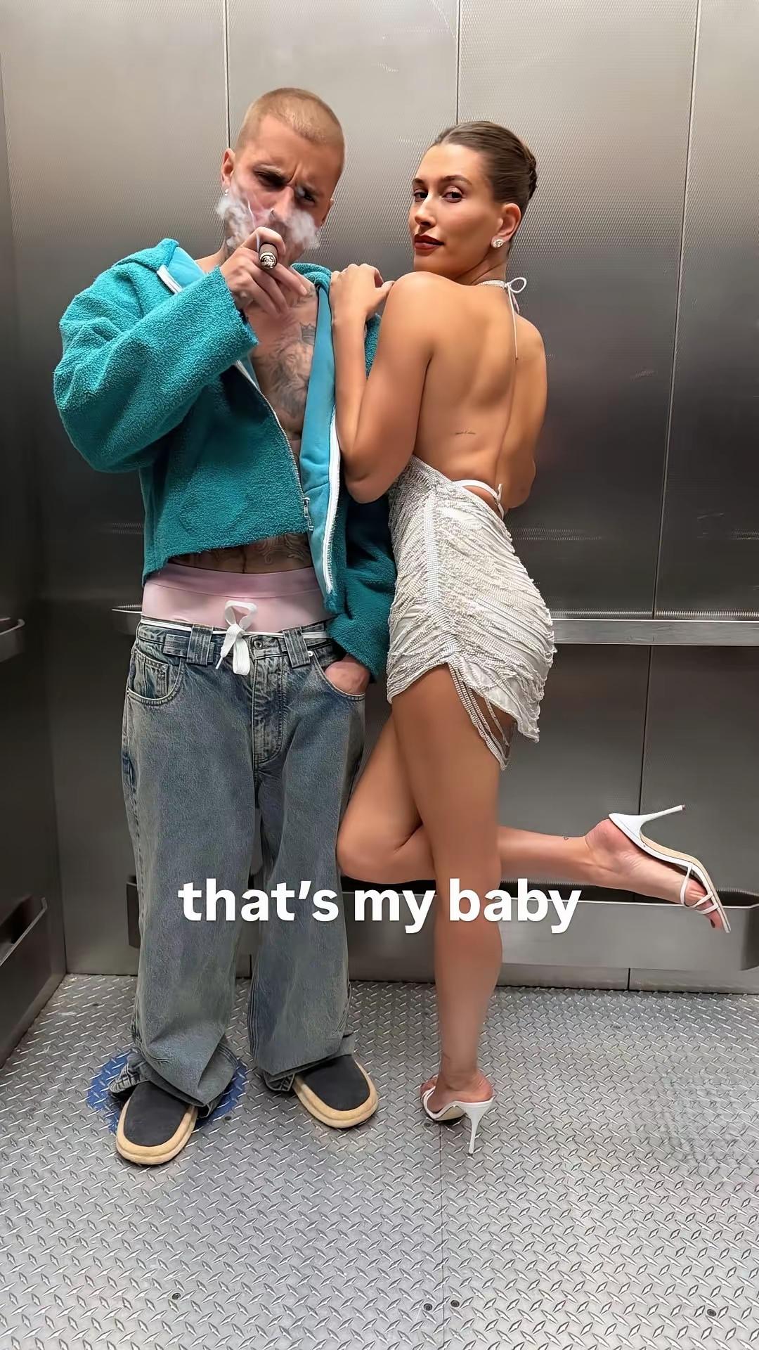 有没有发觉比伯的老婆海莉愈发像长相秀气些的男子，身材颇为壮实，五官也日益硬朗。她